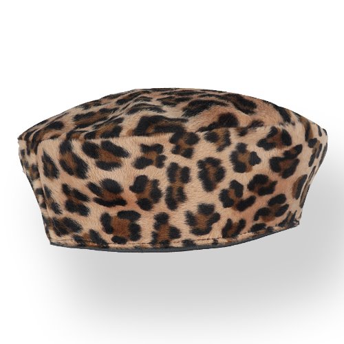 iuw251 beret hat (leopard)